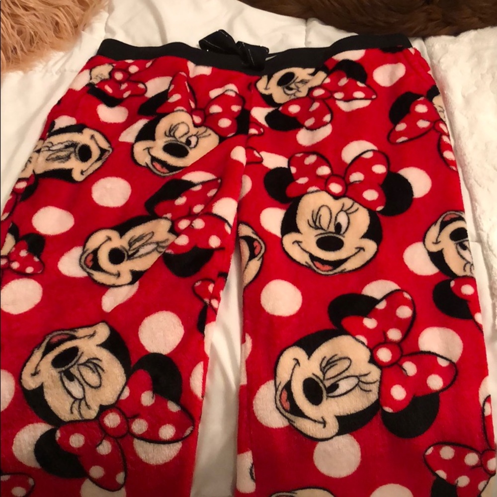 minnie mouse pj bottoms
